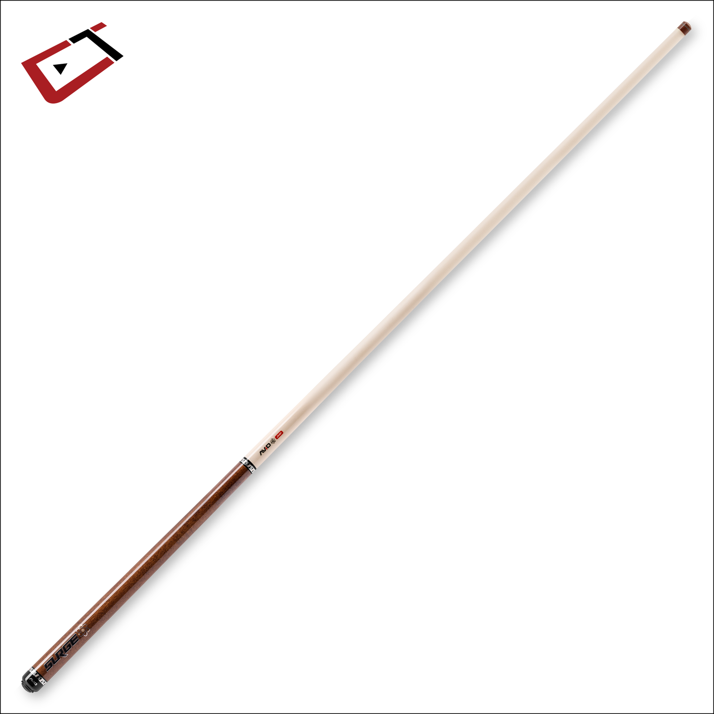 Cuetec Avid Surge Jump Cue Brown Stain