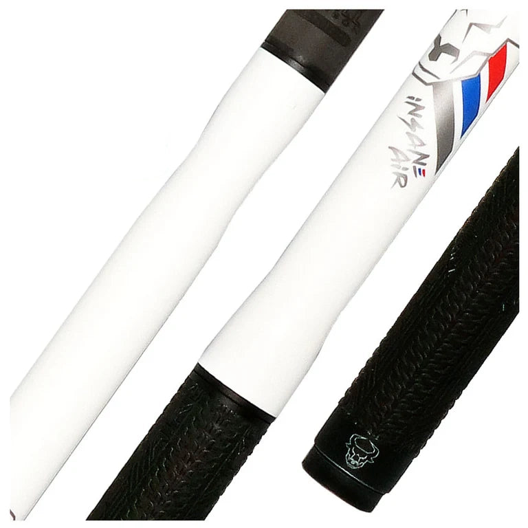 Bull Carbon Insane Air Jump Cue Pearl White (Wrap)