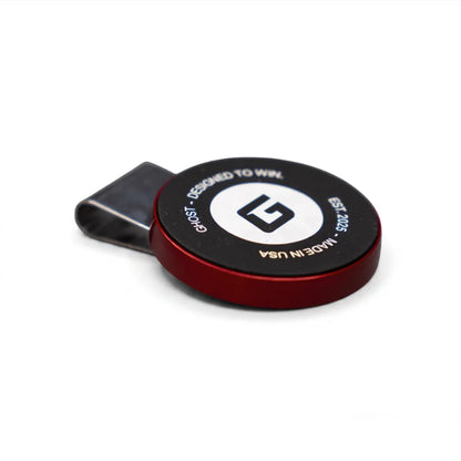 Ghost Round Magnetic Chalk Holder - Black/Red