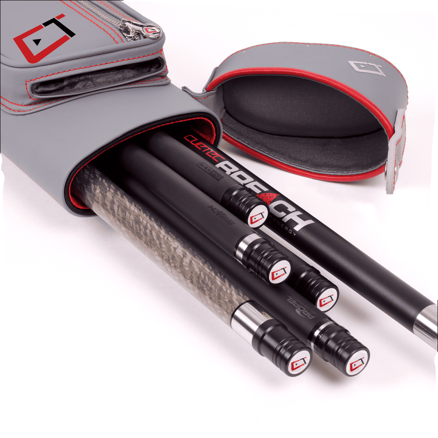 Cuetec Pro Line Gray Hard 2x4 Cue Case