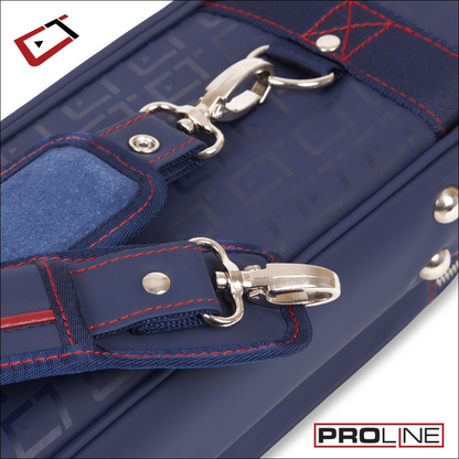 Cuetec Pro Line Navy Soft 4x8 Cue Case