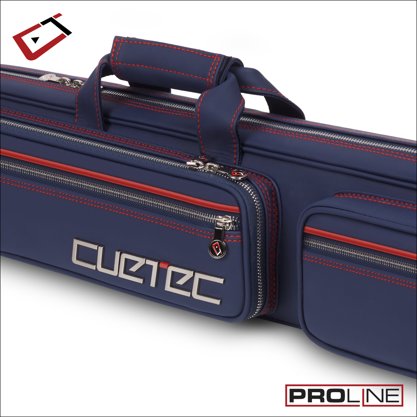 Cuetec Pro Line Navy Soft 4x8 Cue Case
