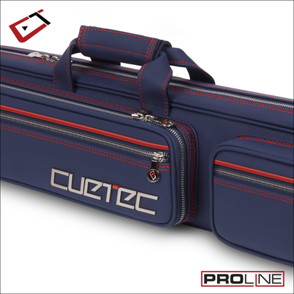 Cuetec Pro Line Navy Soft 4x8 Cue Case