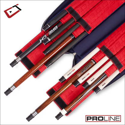 Cuetec Pro Line Navy Soft 4x8 Cue Case