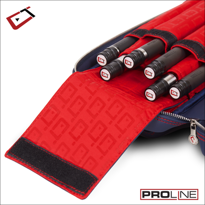 Cuetec Pro Line Navy Soft 4x8 Cue Case