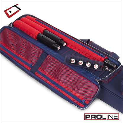 Cuetec Pro Line Navy Soft 4x8 Cue Case