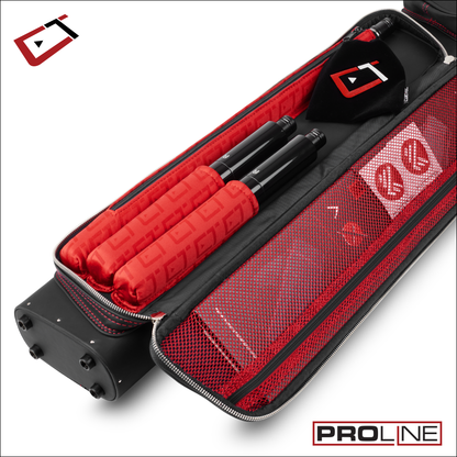 Cuetec Pro Line Black Hard 3x5 Cue Case
