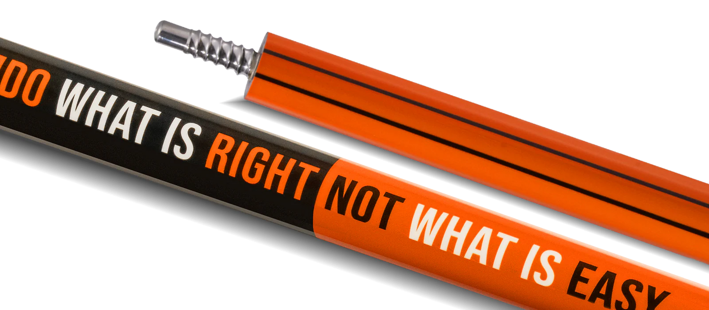 EVO X-FORCE BREAK CUE - DO WHAT IS RIGHT
