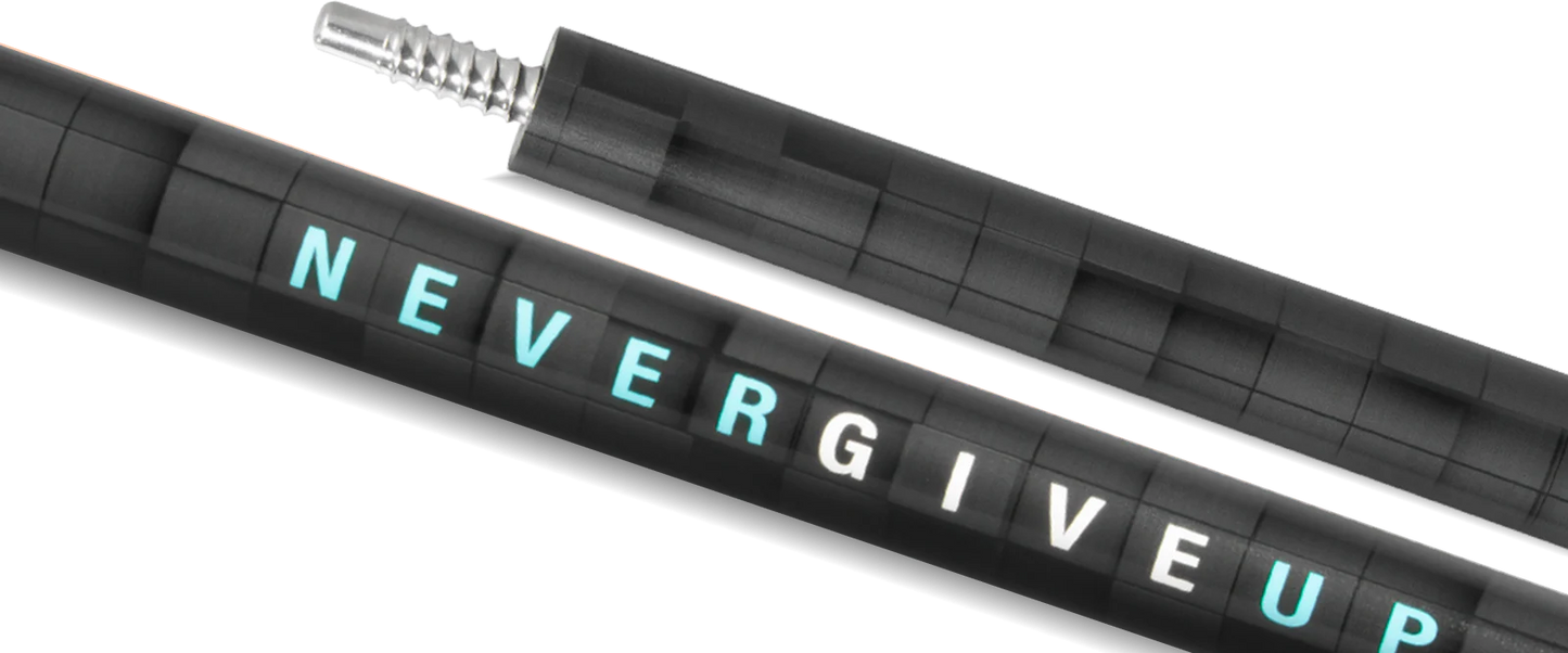 EVO X-FORCE BREAK CUE - NEVER GIVE UP