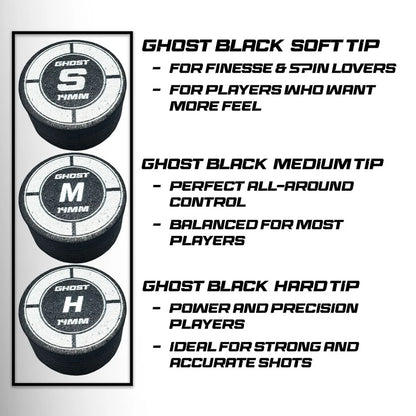 Ghost Black Playing Tips - Precision Performance
