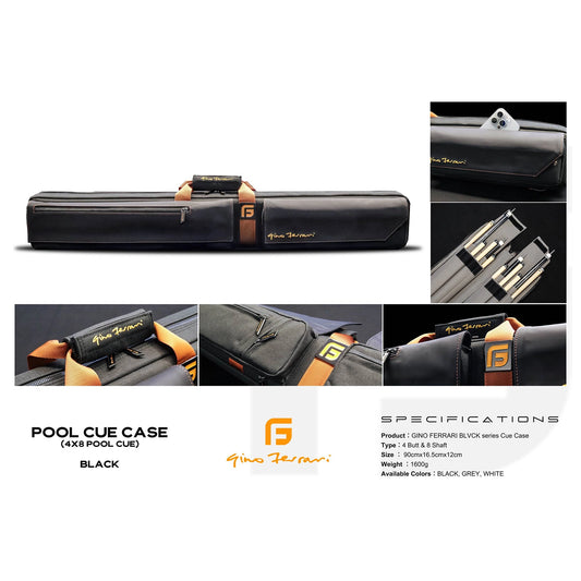 Gino Ferrarri Black Case 4x8