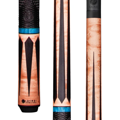 Lucasi Pinnacle Coffee Wash Birdseye Maple/Black LP30