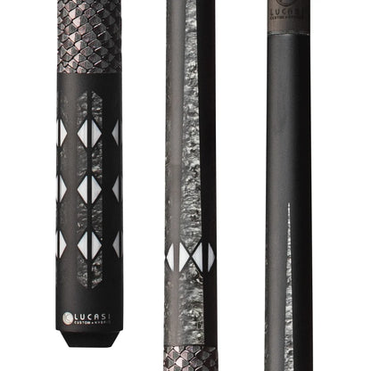 Lucasi Pinnacle Matte Black/Imitation Bone LP40