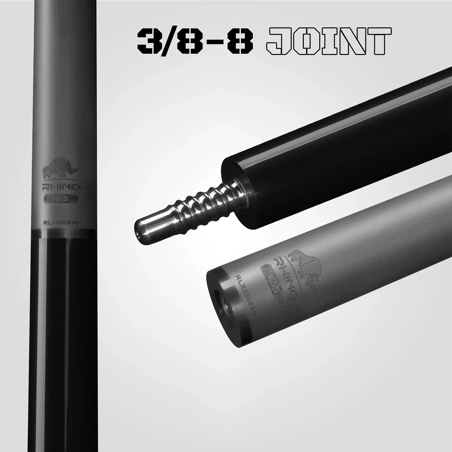 Rhino Luminax Jet Black No Wrap