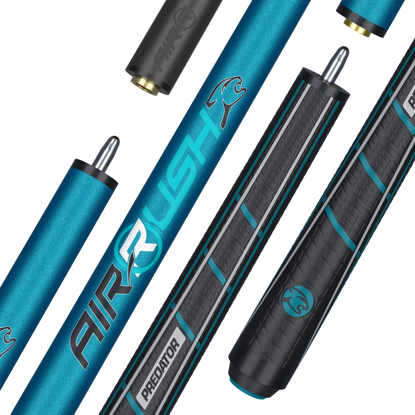 Predator Air Rush® Teal Jump Cue - Sport Wrap