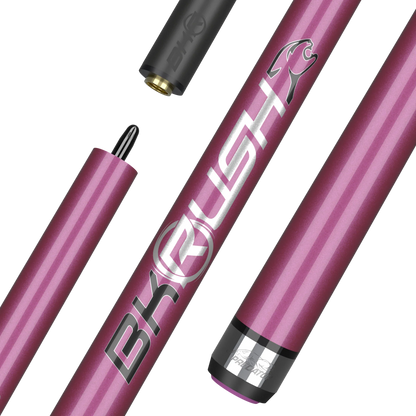 Predator BK Rush Pink/Silver Break Cue No-Wrap