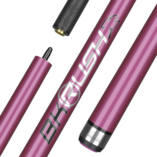 Predator BK Rush Pink/Silver Break Cue No-Wrap