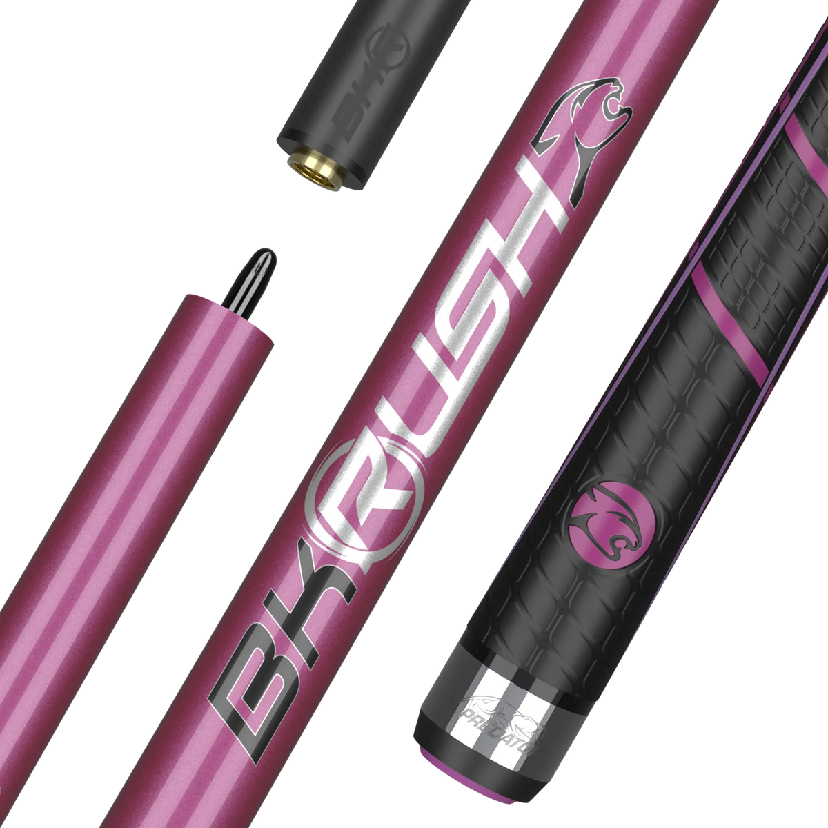 Predator BK Rush Pink/Silver Break Cue Wrap