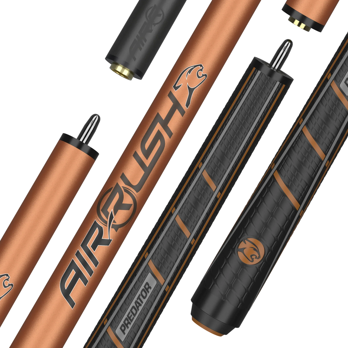 Predator Air Rush Tiger Eye Jump Cue Wrap
