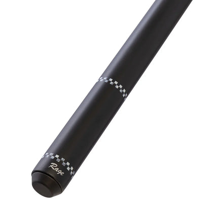 Rage RG01 Black Checkers Wrapless Cue