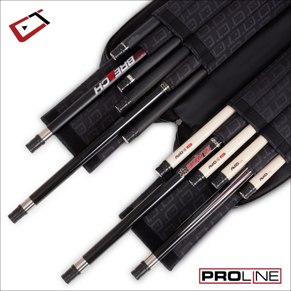 Cuetec Pro Line 4x8 Soft Case Noir Edition