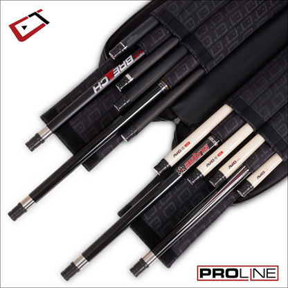 Cuetec Pro Line 4x8 Soft Case Noir Edition